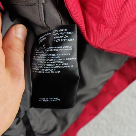 Polaris Winter Jacket Womens Small Red Black Snowmobile Outdoor Hiking - Picture 10 of 12